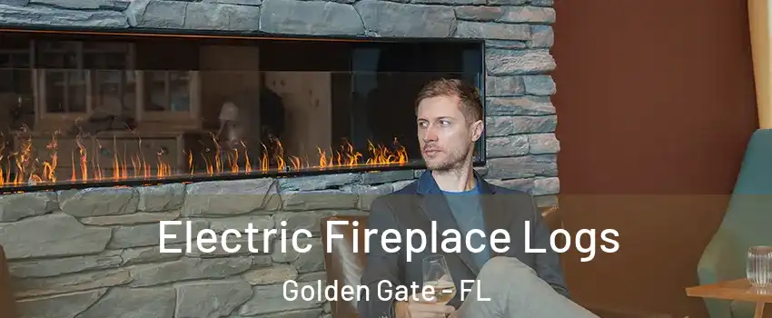  Electric Fireplace Logs Golden Gate - FL