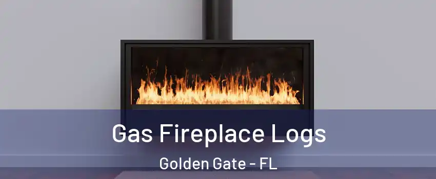  Gas Fireplace Logs Golden Gate - FL