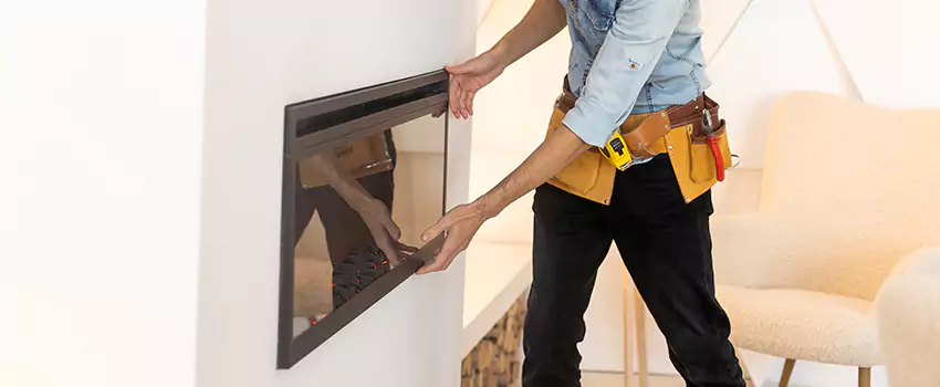 Metal Fireplace Installation in Golden Gate, Florida