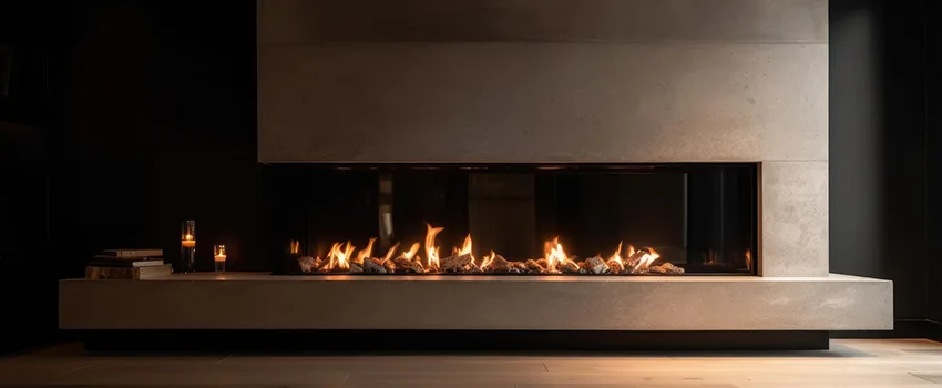 Gas Fireplace Ember Bed Design Services in Golden Gate, Florida