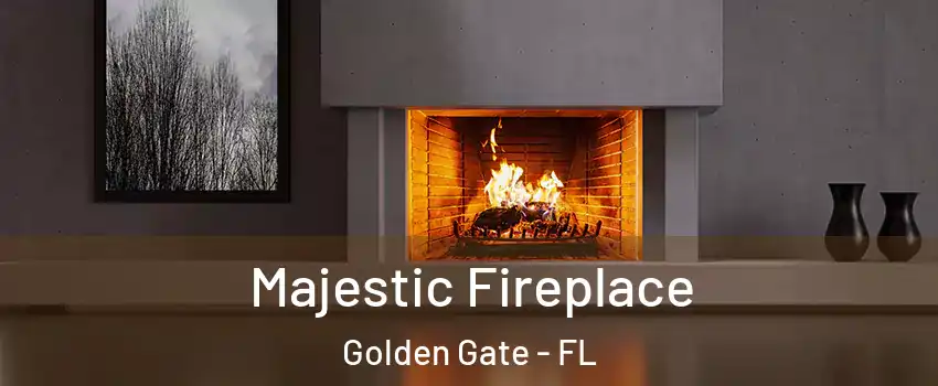  Majestic Fireplace Golden Gate - FL